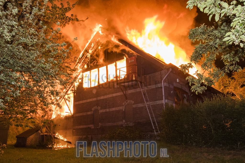 Op 17 mei 2017 brandde het groepshuis af