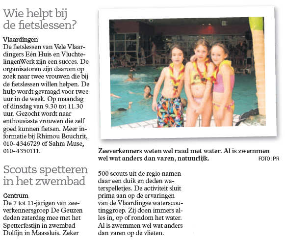 Groot Vlaardingen plaatste een artikel in Wijkberichten op pagina 24 Groot Vlaardingen plaatste een artikel in Wijkberichten op pagina 24