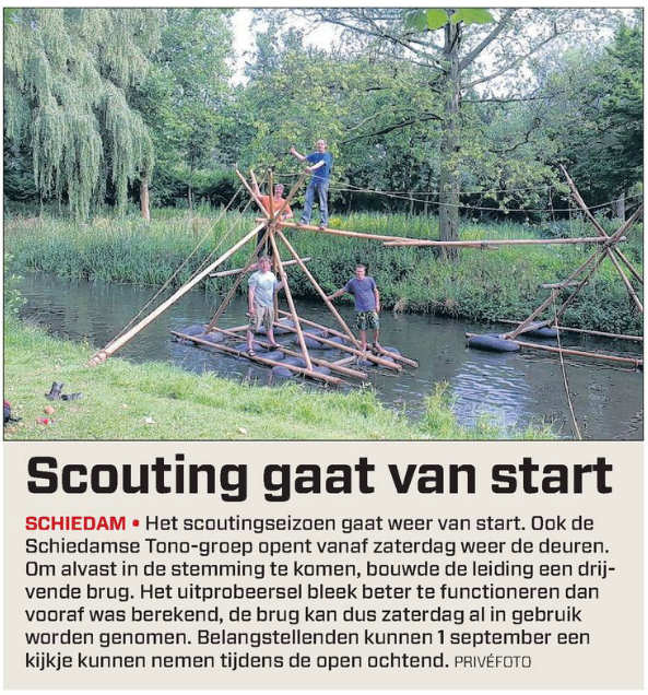 Het AD/RD katern Waterweg van 21 augustus 2012.