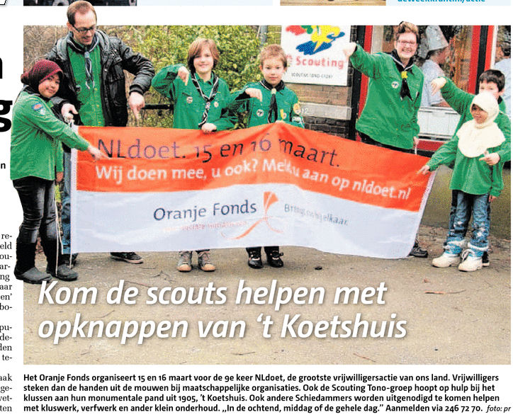 Het Nieuwe Stadsblad, voorpagina