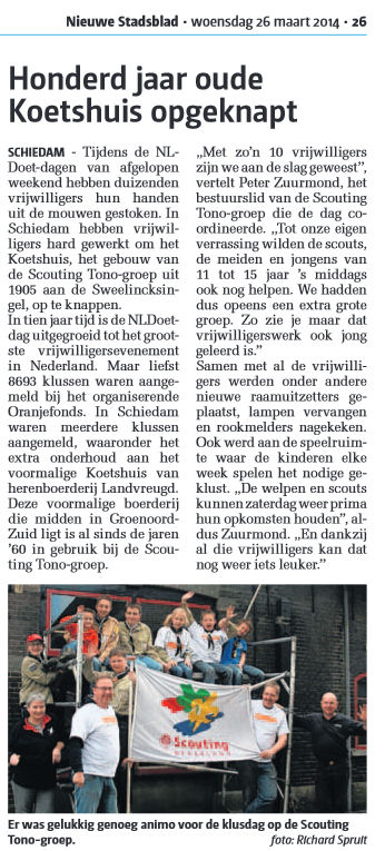 Het Nieuwe Stadsblad op pagina 26 Het Nieuwe Stadsblad op pagina 26
