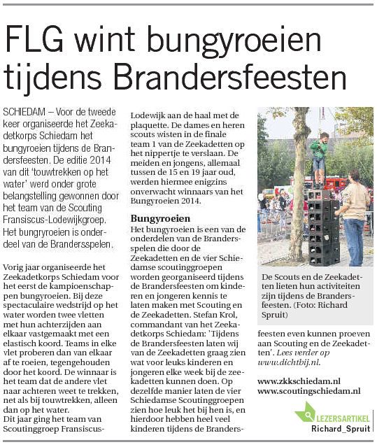 Waterweg Dichtbij, 1 oktober 2014, pagina 5 Waterweg Dichtbij, 1 oktober 2014, pagina 5