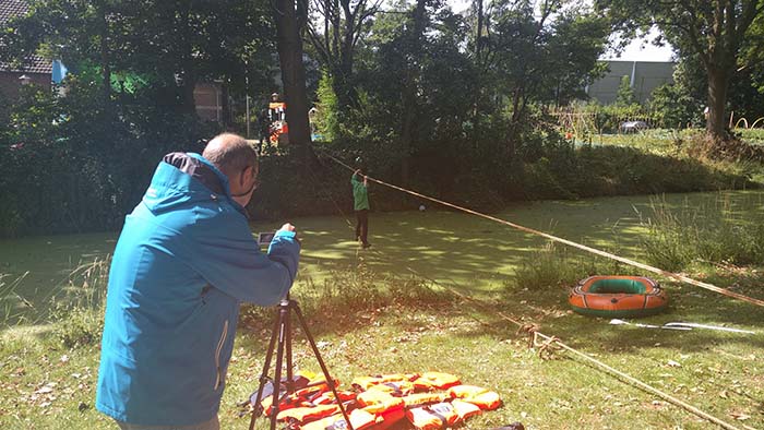 JW TV maakt op 23 juni 2018 opnamen tijdens de Fancy Fair bij de Scouting Tono-groep