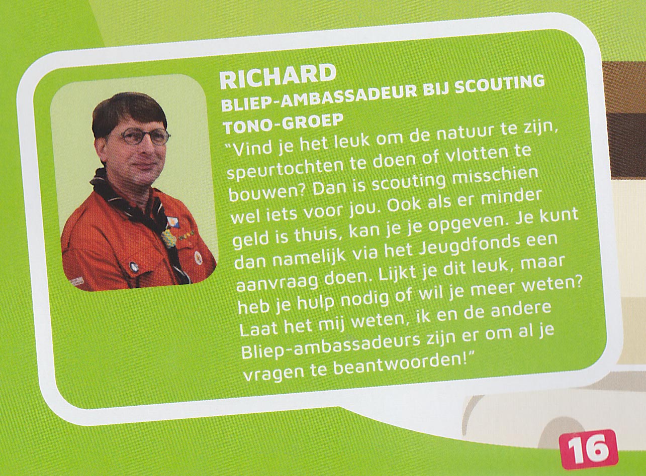 Bliep Ambassadeur Richard Spruit (Dolfijn)