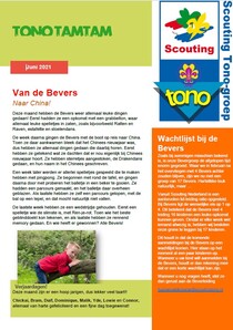 De Tono Tamtam van juni 2021