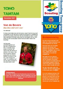 De Tono Tamtam van de december van de Scouting Tono-groep Schiedam
